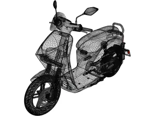 Yamaha EC-05 ABS 3D Model preview