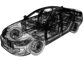 Volkswagen Passat (2025) 3D Model preview