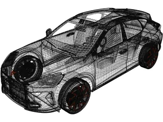 Cupra Formentor (2025) 3D Model preview