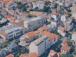 Biarritz City, France (2025) 3D Model preview