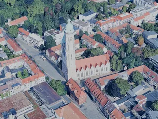 Braunschweig City, Germany (2025) 3D Model preview
