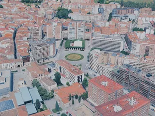 Burgos City, Spain (2025) 3D Model preview