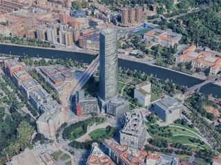 Bilbao City, Spain (2025) 3D Model preview