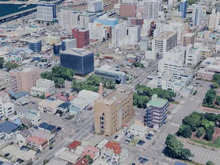 Hakodate City, Japan (2025) 3D Model preview