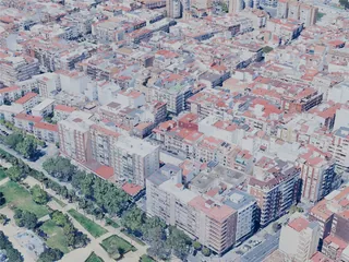 Huelva City, Spain (2025) 3D Model preview