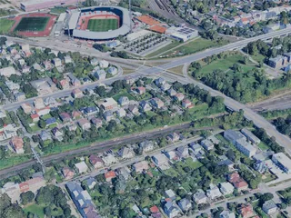 Ostrava City, Czechia (2025) 3D Model preview