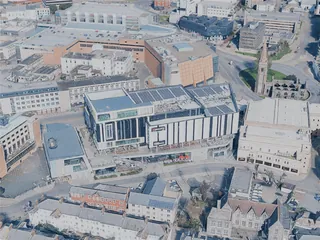 Plymouth City, UK (2025) 3D Model preview
