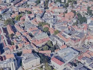 Zielona Gora City, Poland (2025) 3D Model preview