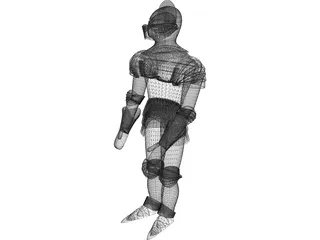 Knight Armor 3D Model preview