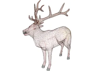 Deer 3D Model preview
