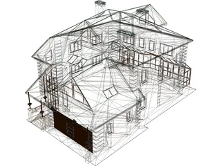 House 3D Model preview
