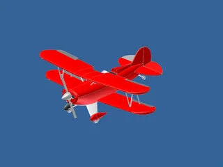 SPAD S.XIII Biplane 3D Model preview