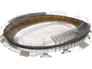 Stadium 3D Model preview