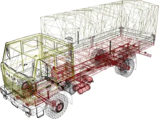 Jelcz 415 3D Model preview