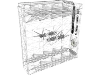 XBox 360 Console 3D Model preview
