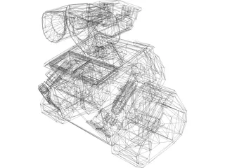 Wall-E 3D Model preview