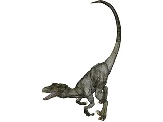 Raptor 3D Model preview