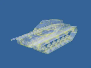 M60A3 3D Model preview