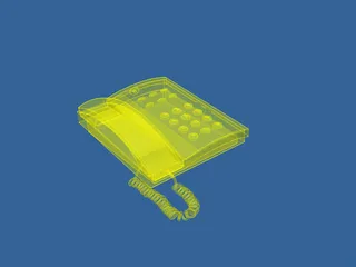 Telephone 3D Model preview