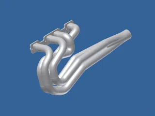 Dodge header driver side 3D Model preview