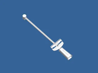 Torsion Style Torque Wrench 3D Model preview