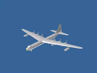 B-36 Peacemaker 3D Model preview