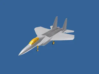 F-15 3D Model preview