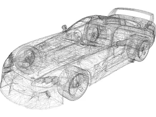 Dodge Viper SRT-10 3D Model preview