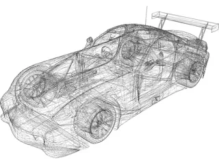 Panoz Esperante 3D Model preview