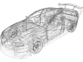 Pontiac GTO 3D Model preview