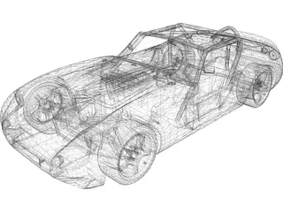 TVR Tuscan Challenge 3D Model preview