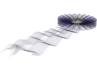 Blue Ribbon 3D Model preview