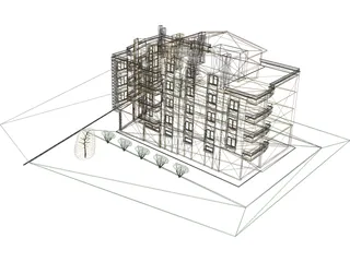 House 3D Model preview