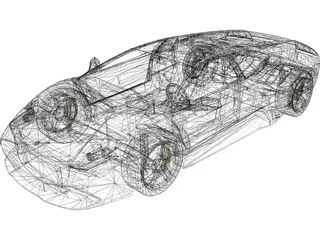 Lamborghini Murcielago LP640 3D Model preview