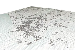 Southampton City (UK) 3D Model preview