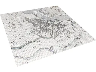 Ottawa City 3D Model preview