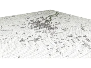 Rochester City 3D Model preview