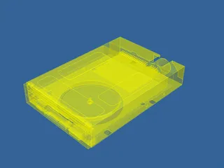 PC Floppy Disk Drive 3D Model preview