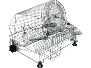 Meat Slicer 3D Model preview
