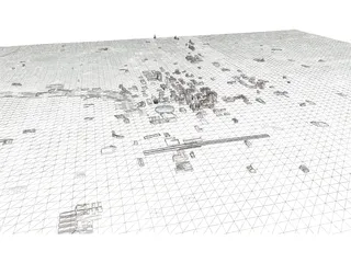 Wichita City 3D Model preview