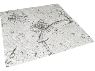 Nashville City 3D Model preview