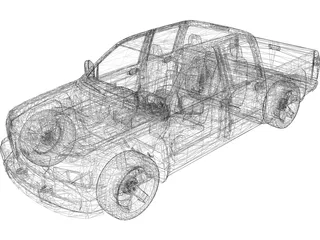 GMC Canyon (2007) 3D Model preview