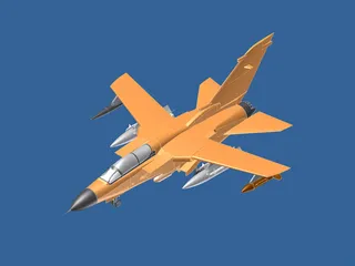 RAF Tornado GR4 3D Model preview