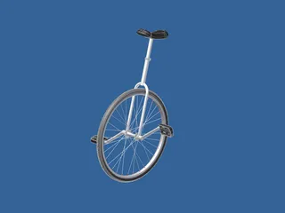 Unicycle 3D Model preview