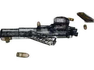 M1911 Load Out 3D Model preview
