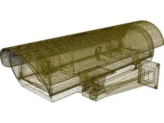 Surveillance Camera 3D Model preview