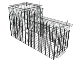 Building 3D Model preview