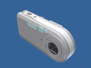 Sony DSC-P150 3D Model preview
