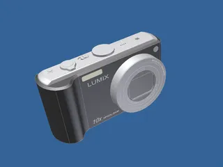 Panasonic Lumix TZ5 3D Model preview