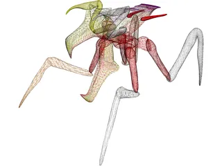 Starship Troopers Arachnid 3D Model preview